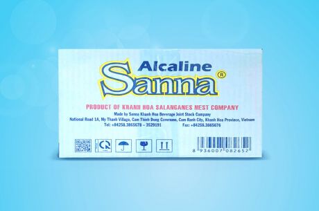 Nước uống ion kiềm Sanna đóng lon Alcaline Sanna - IONT